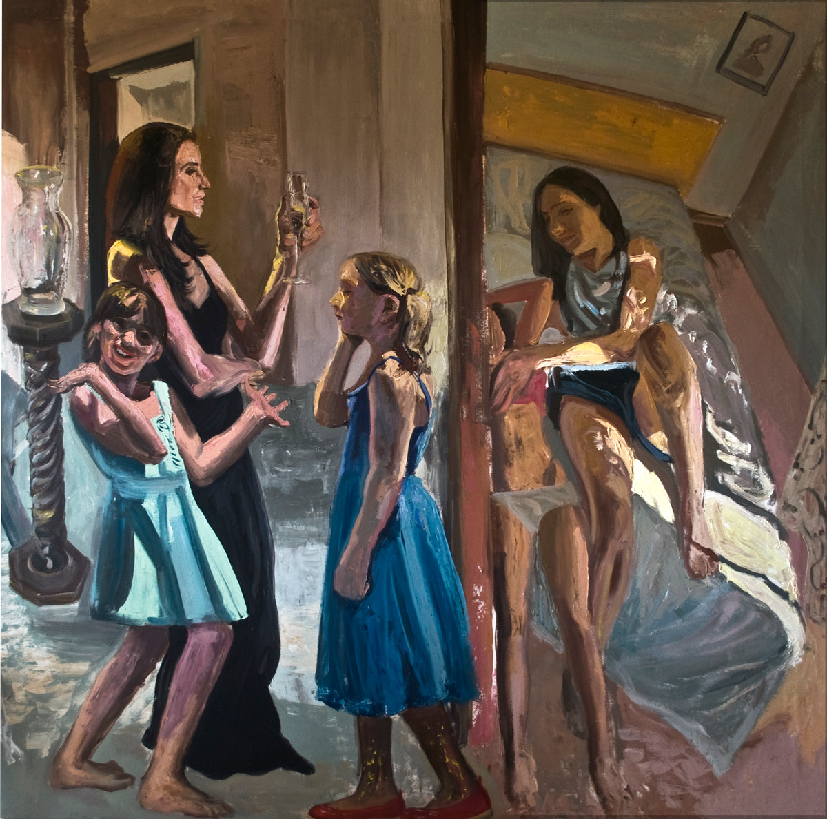 Federico Lombardo Painting Interior - Federico Lombardo Painting Interior - 5 Pieces Gallery - Contemporary Art & Photography