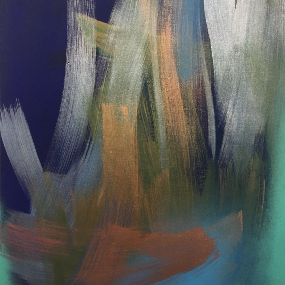 Oliver Lanz Painting Blue Moon - Oliver Lanz Painting Blue Moon - 5 Pieces Gallery - Contemporary Art & Photography