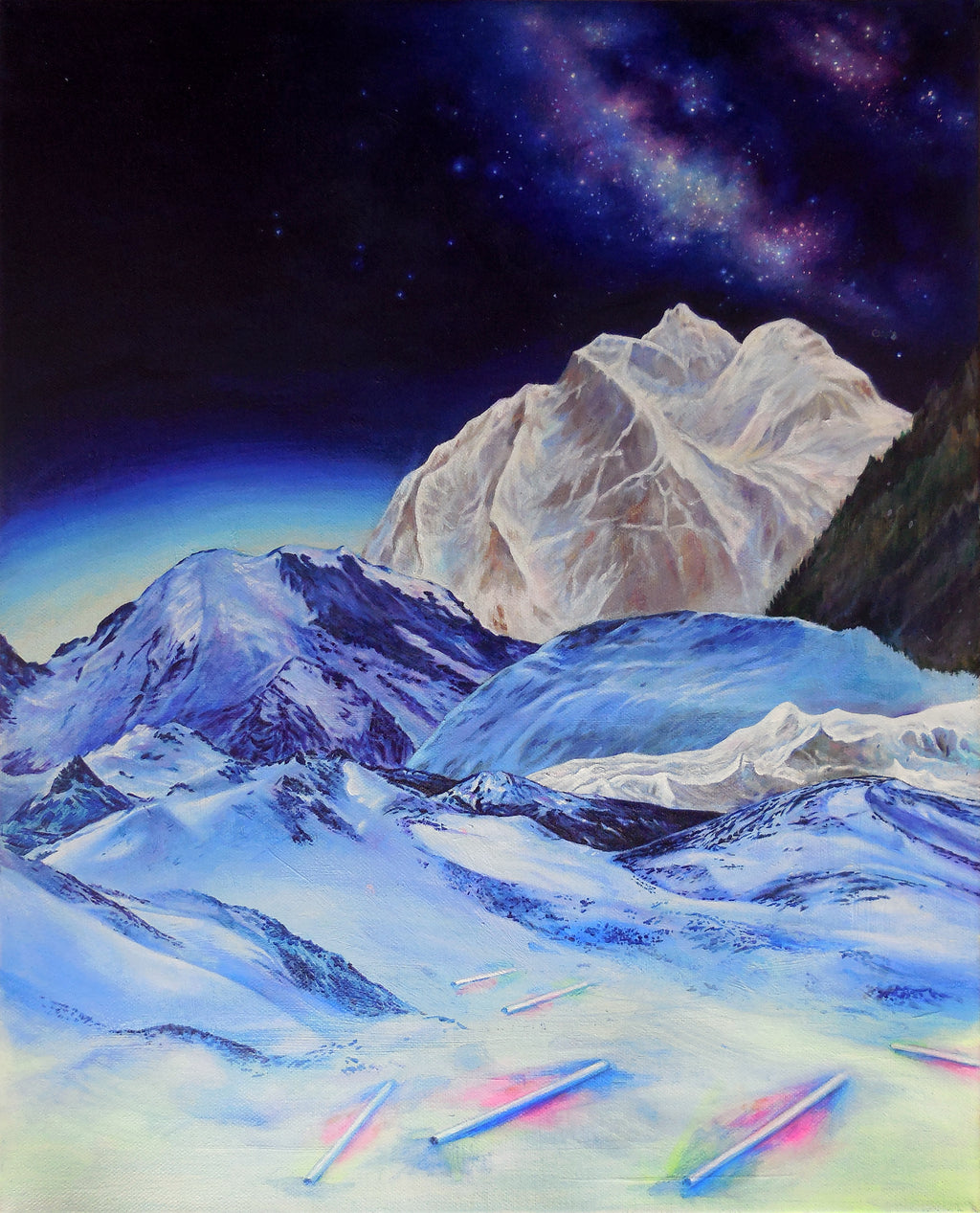 Anne Wölk Painting Daybreak - Anne Wölk Painting Daybreak - 5 Pieces Gallery - Contemporary Art & Photography