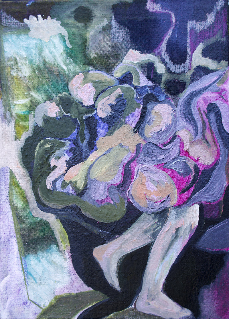 Elisabeth Wedenig Painting Die Beine in die Hand genommen - Elisabeth Wedenig Painting Die Beine in die Hand genommen - 5 Pieces Gallery - Contemporary Art & Photography